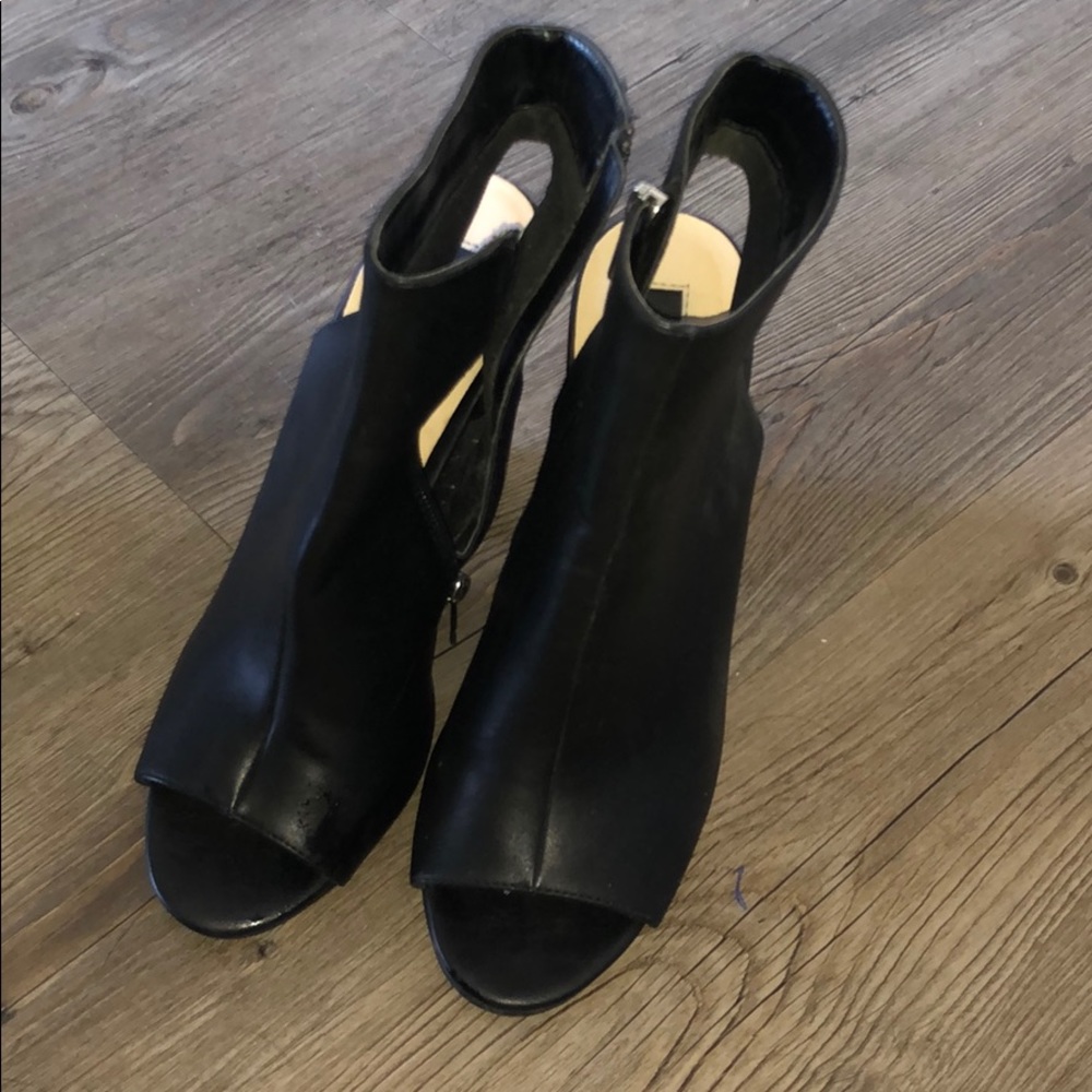 Black high heels